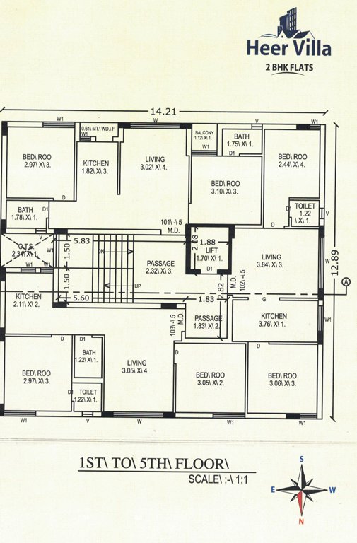  heer villa Layout Plan