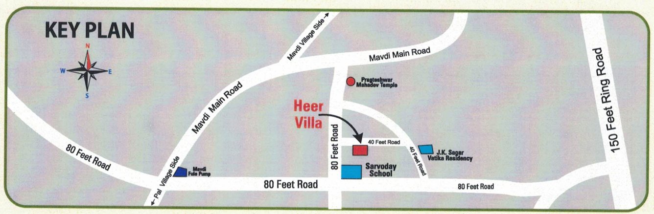  heer villa Location Plan