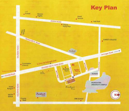  prashanti-flats Location Plan