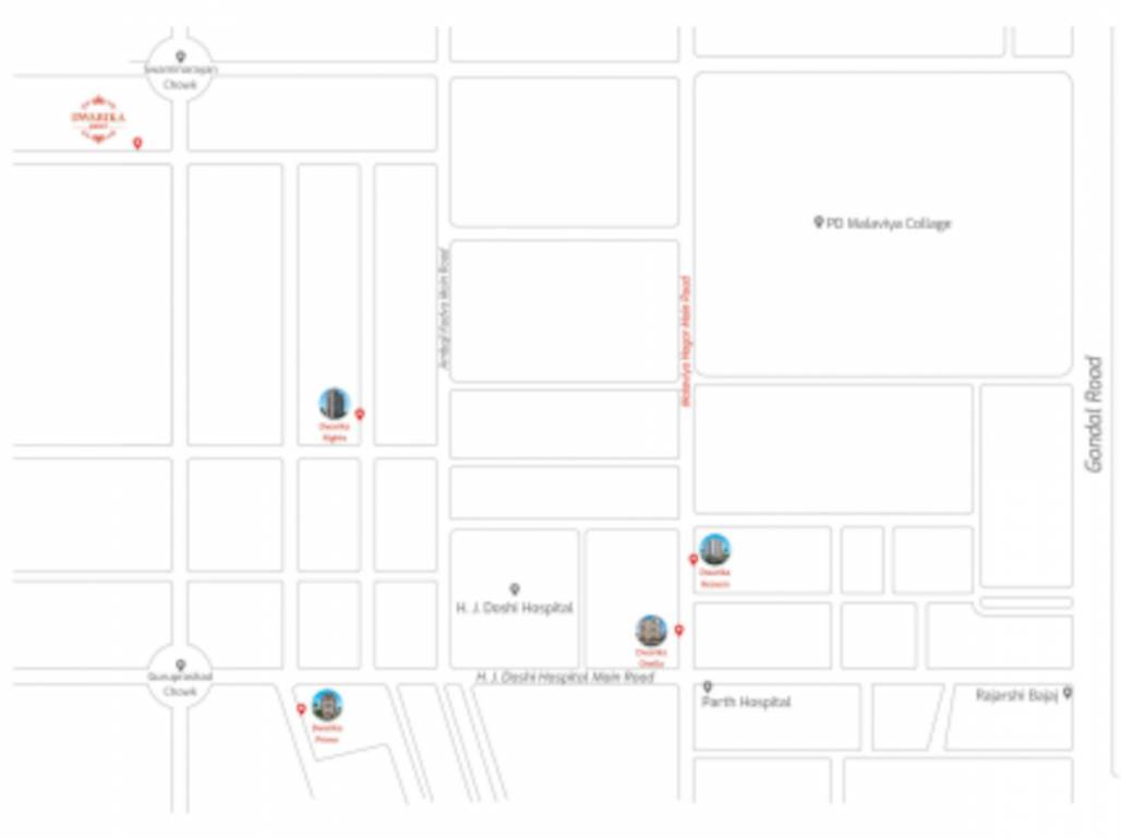  dwarika pearl Location Plan