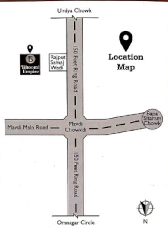  bhoomi empire Location Plan