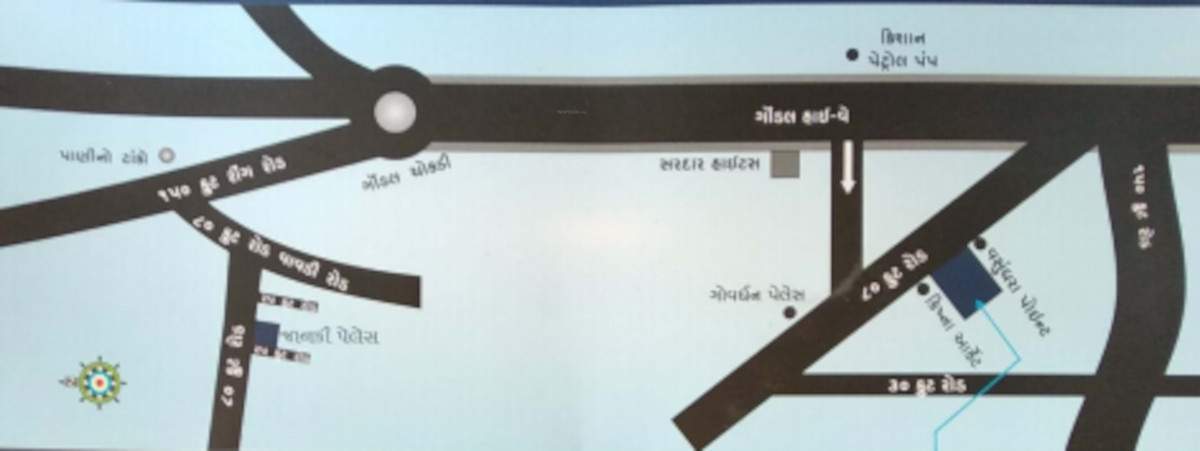  balaji palace Location Plan