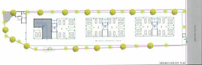  heights Block A, B And C Cluster Plan for ground Floor