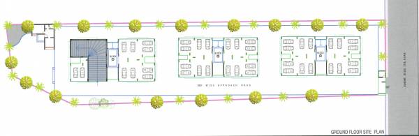  heights Block A, B And C Cluster Plan for ground Floor