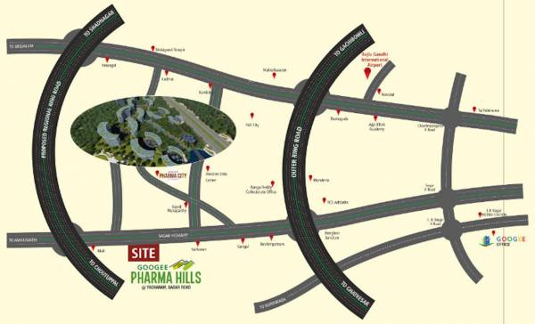  pharma-hills Location Plan