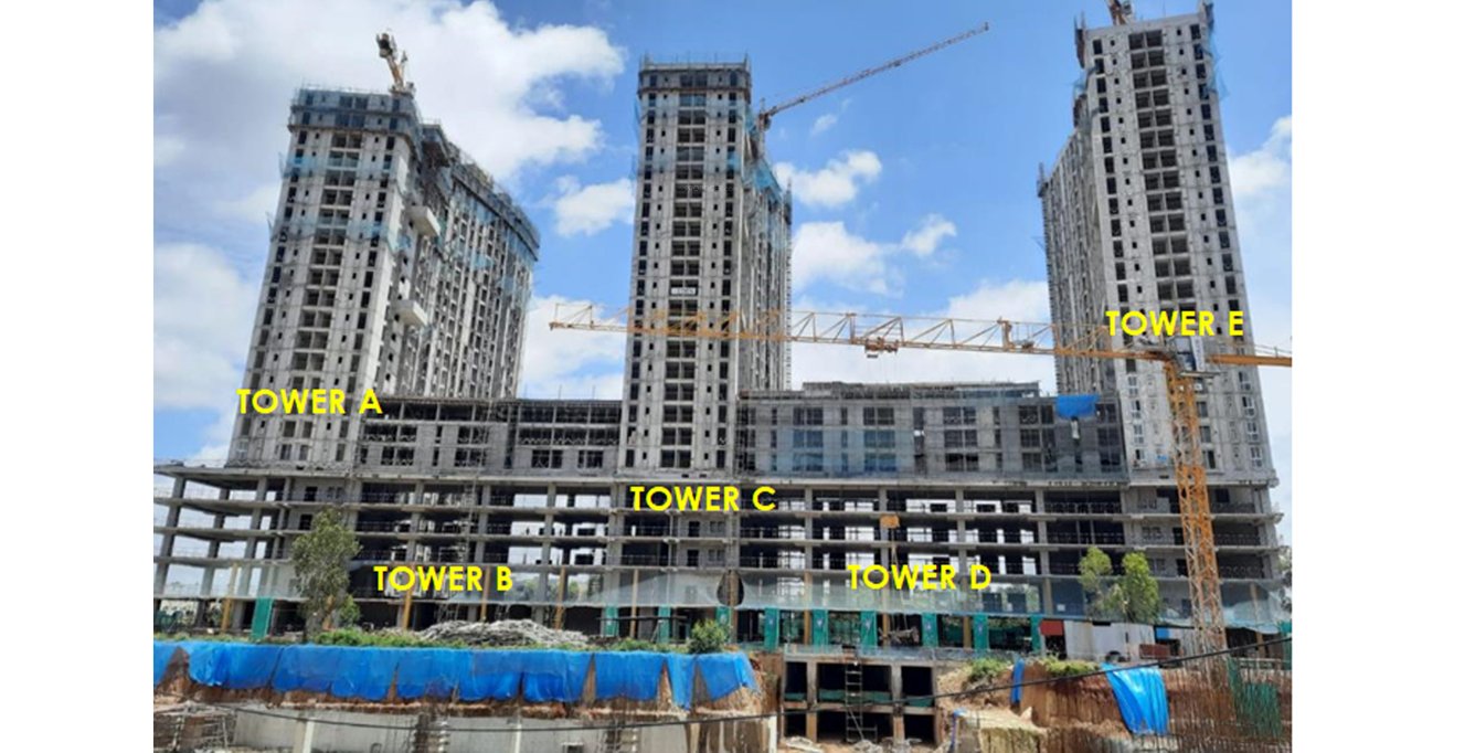 paradise at brigade cornerstone utopia Construction Status Oct 21