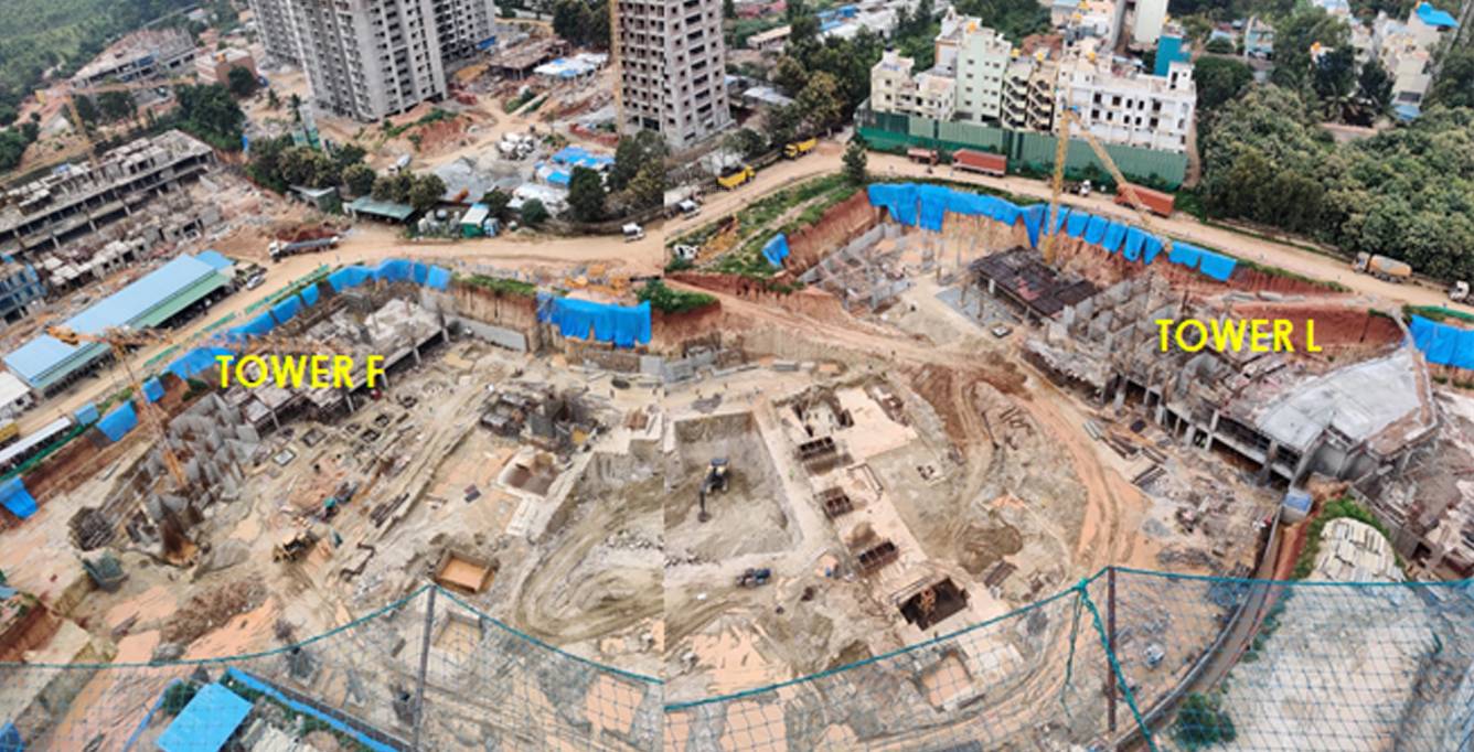 paradise at brigade cornerstone utopia Construction Status Oct 21