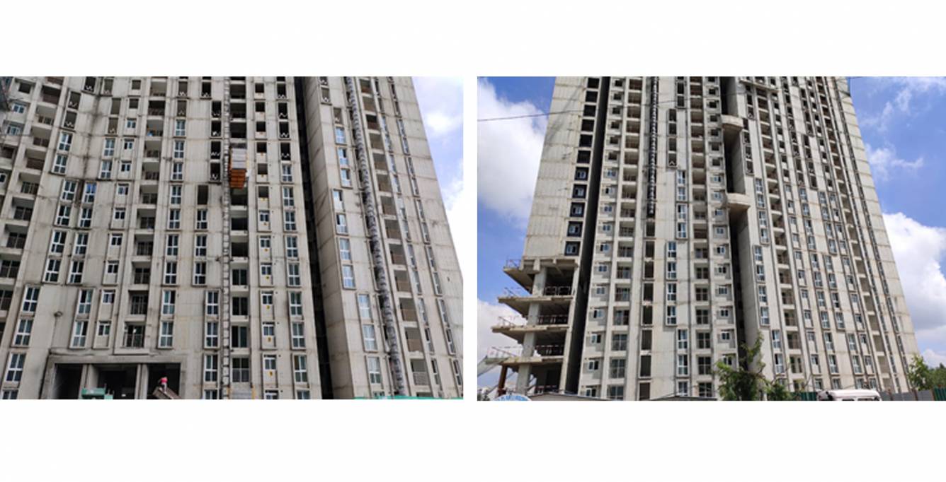 paradise at brigade cornerstone utopia Construction Status Oct 21