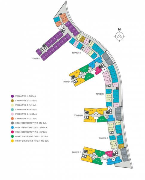  paradise-at-brigade-cornerstone-utopia Layout Plan