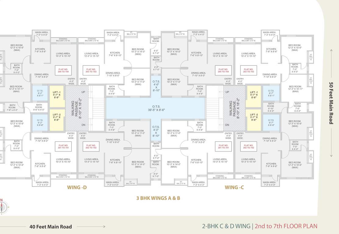  crystal city Layout Plan