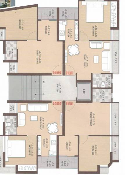  vraj-corner Layout Plan