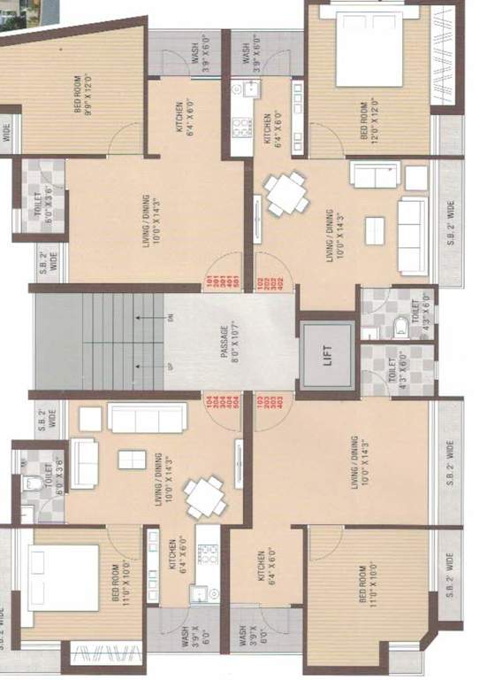  vraj corner Layout Plan
