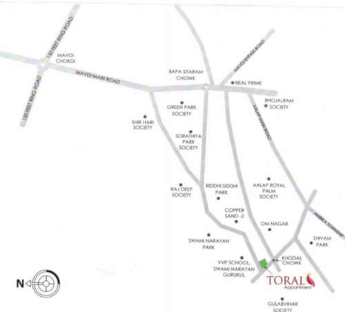  toral-apartment Location Plan