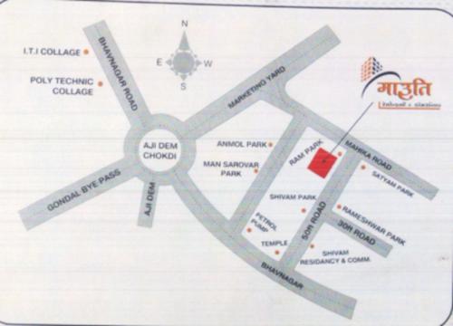  maruti-complex Location Plan