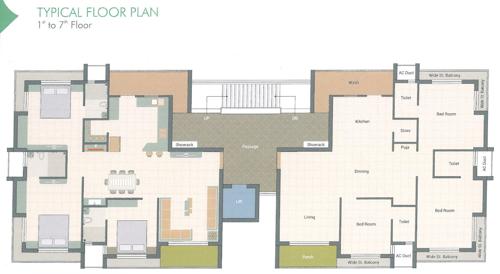 Shree Darshan Sky Cluster Plan from 1st to 7th Floor shree-darshan-sky Shree Darshan Sky Cluster Plan from 1st to 7th Floor
