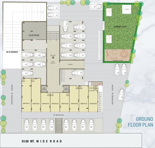  madhuram-enclave Madhuram Enclave Cluster Plan for ground Floor