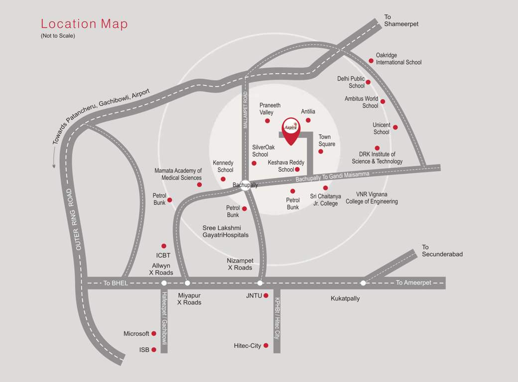  aspire Location Plan