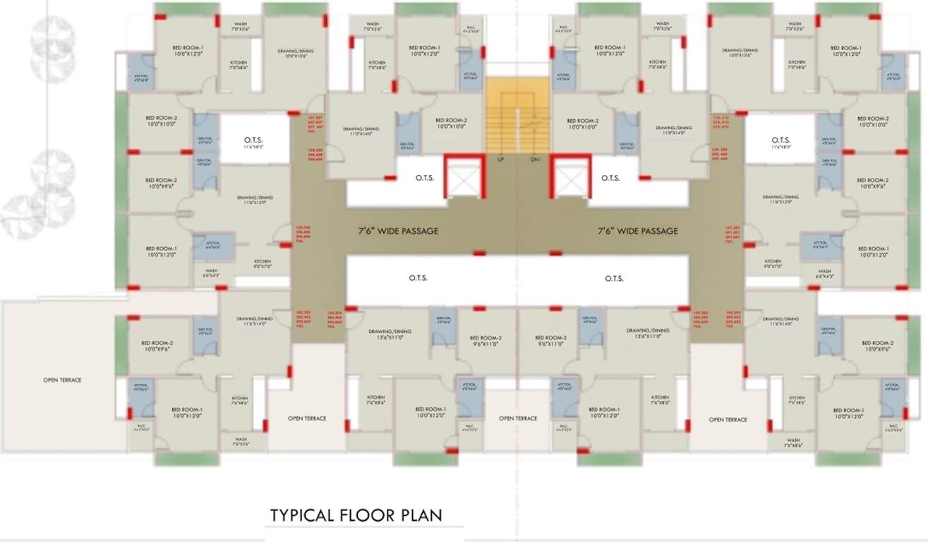  keshav enclave 2 Keshav Enclave 2 Cluster Plan For Typical