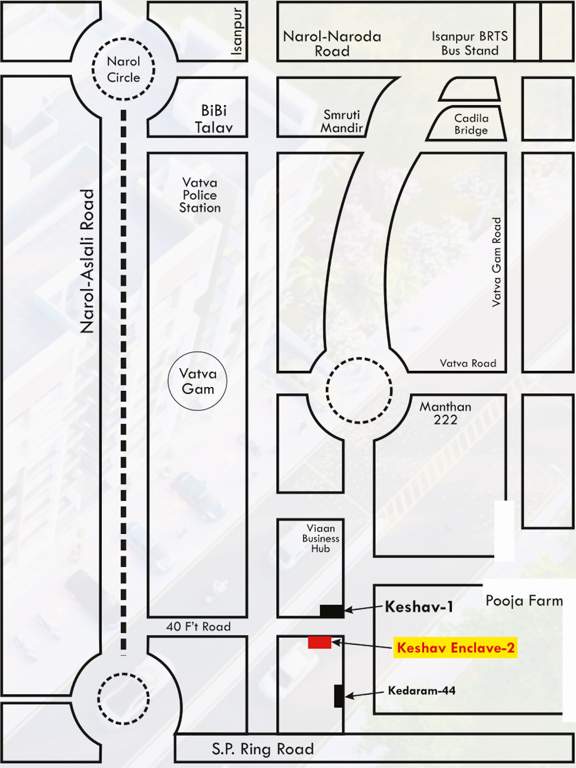  keshav enclave 2 Location Plan