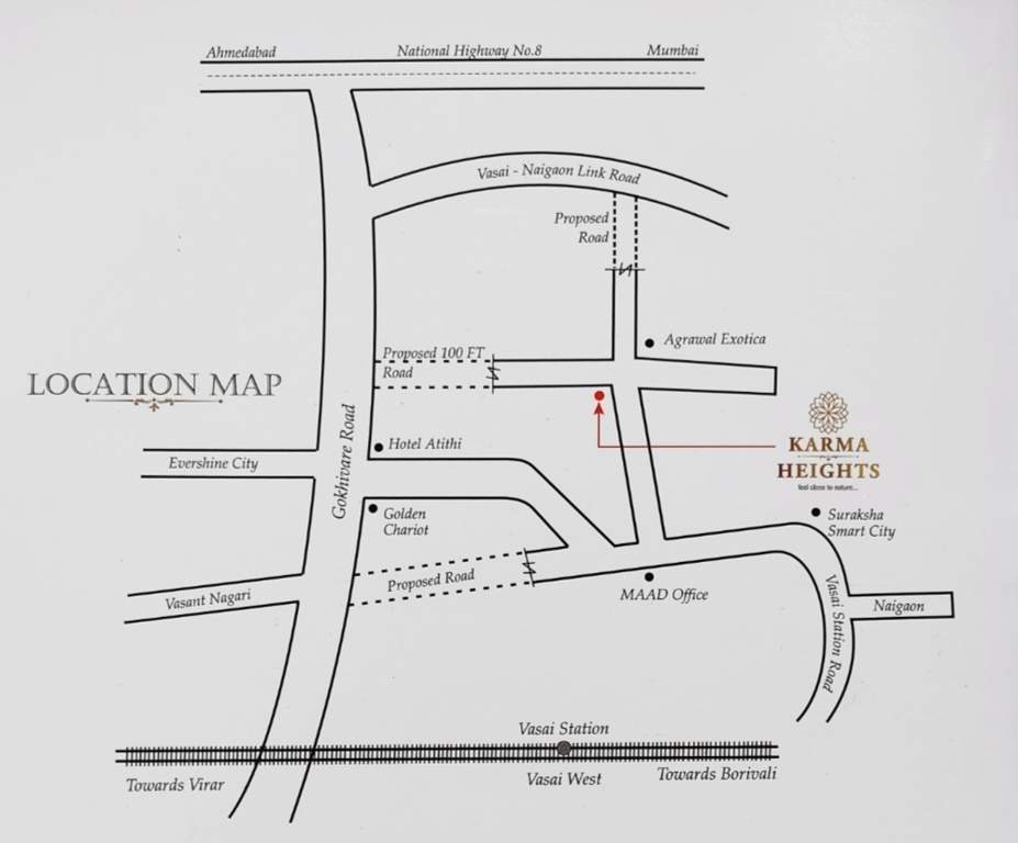  karma heights Location Plan