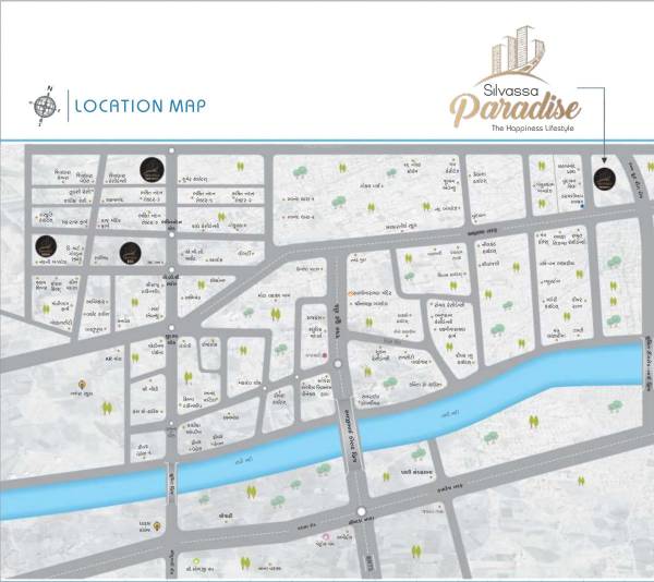  silvassa-paradise Location Plan