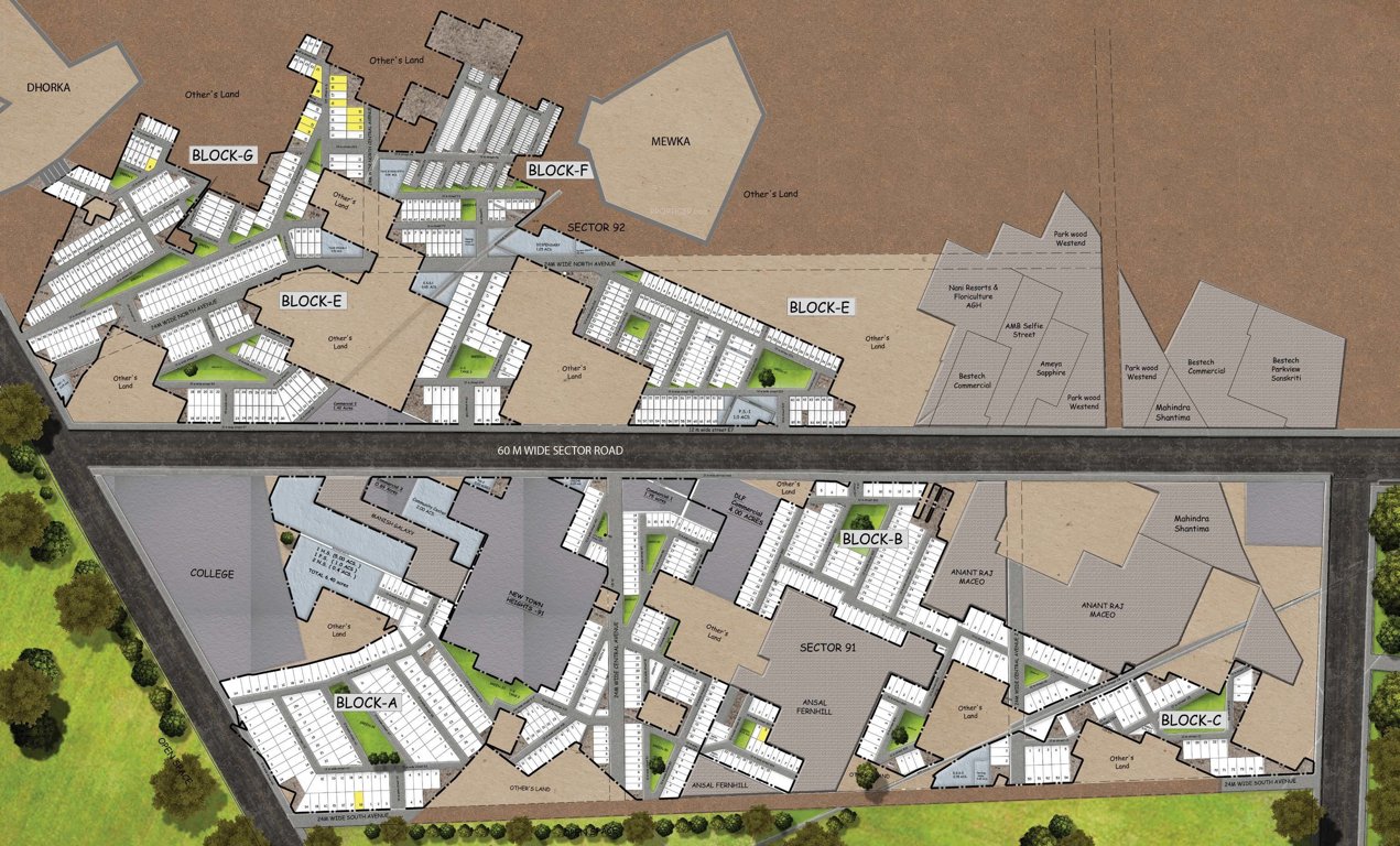 Independent Floors At DLF Garden City