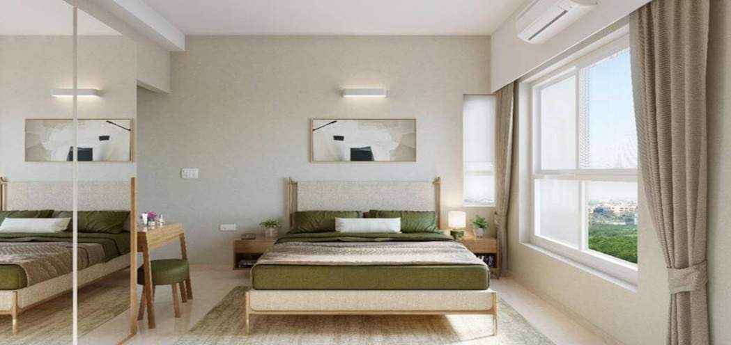  garden city independent floors Bedroom