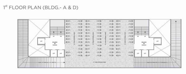  amora Block A And D Cluster Plan for 1st Floor