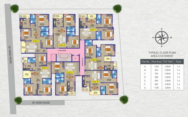  valencia-diamond Cluster Plan
