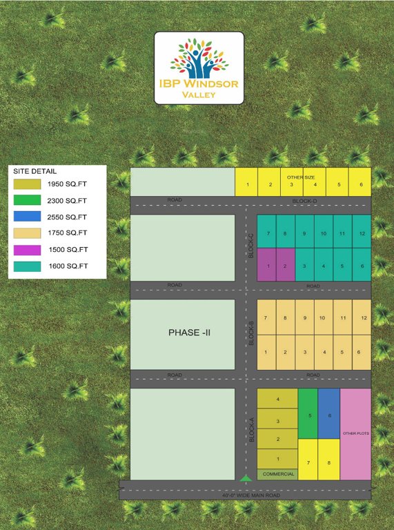 windsor valley Layout Plan