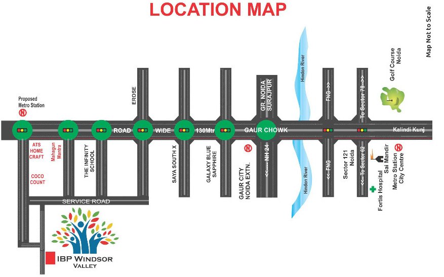 windsor valley Location Plan