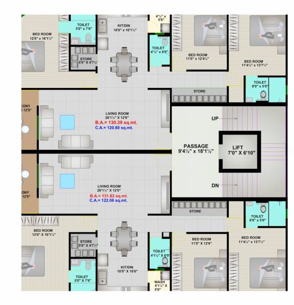 Layout Plan leela-avenue Layout Plan