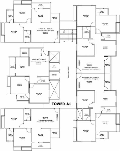 durga-aura Layout Plan