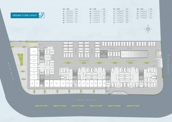  skyz Cluster Plan for Ground Floor