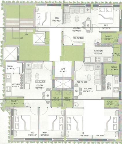Layout Plan viventa-1 Layout Plan