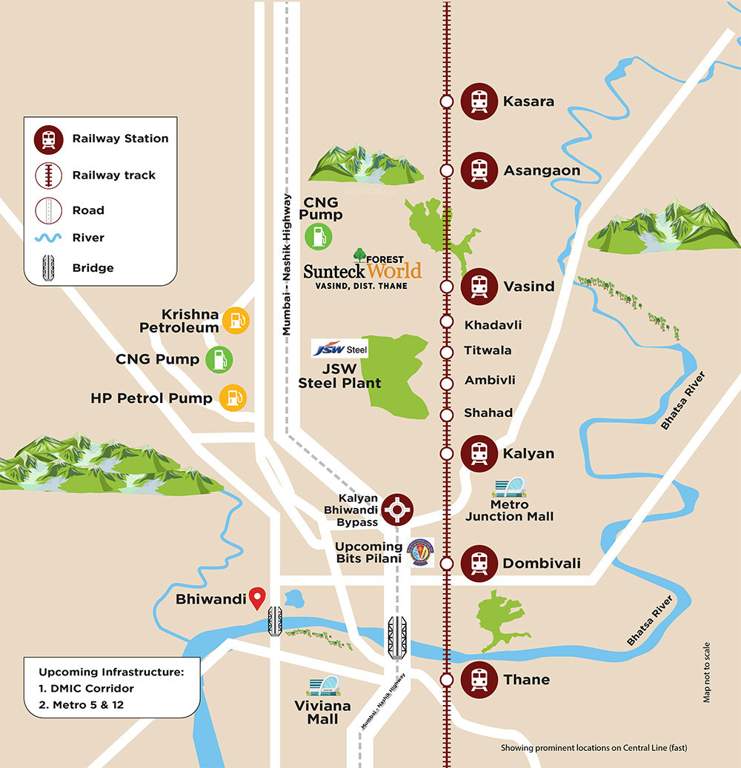  forest world Location Plan