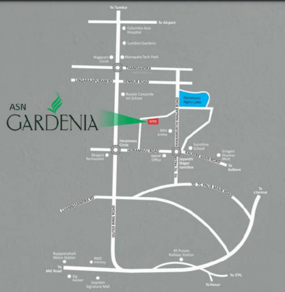  gardenia Location Plan