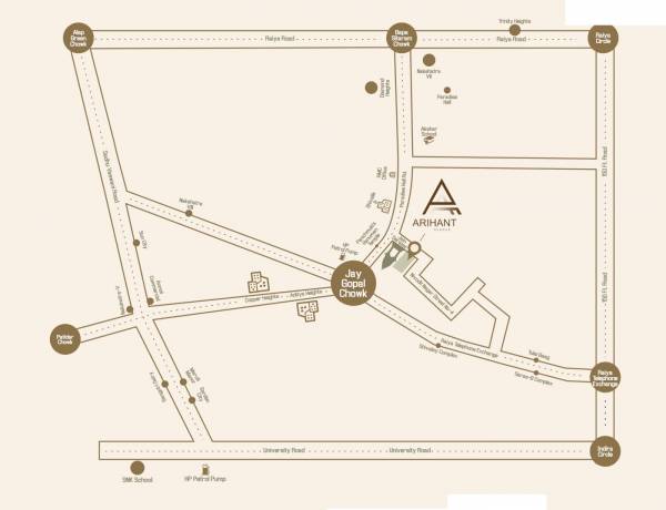  arihant-avenue Location Plan