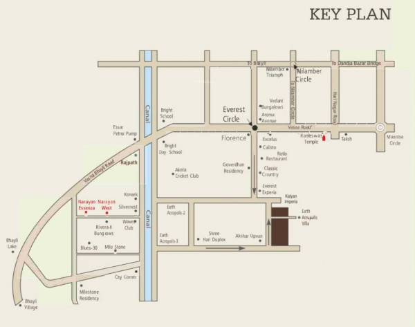  aranya-one44-villas Location Plan