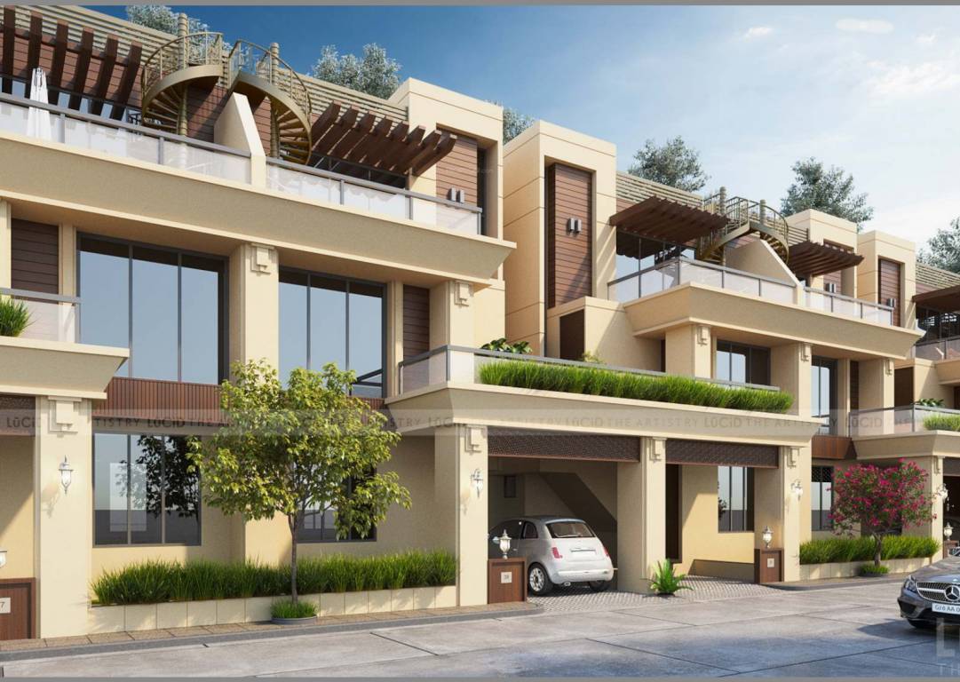 Elevation aranya one44 villas Elevation