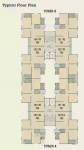 Block A And B Cluster Plan from 1st to 7th Floor aranya-one44-apartments Block A And B Cluster Plan from 1st to 7th Floor