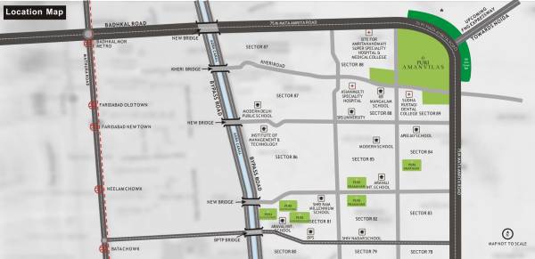 Location Plan kohinoor-faridabad Location Plan