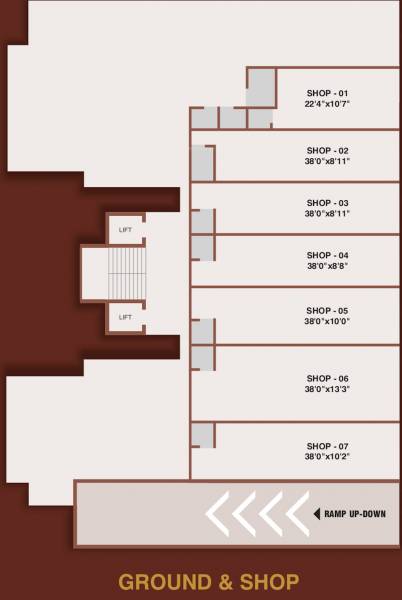  royal Royal Cluster Plan For Ground Floor
