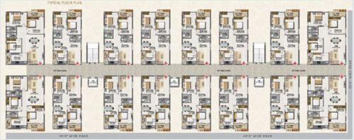  carnation Carnation Cluster Plan for Typical Floor