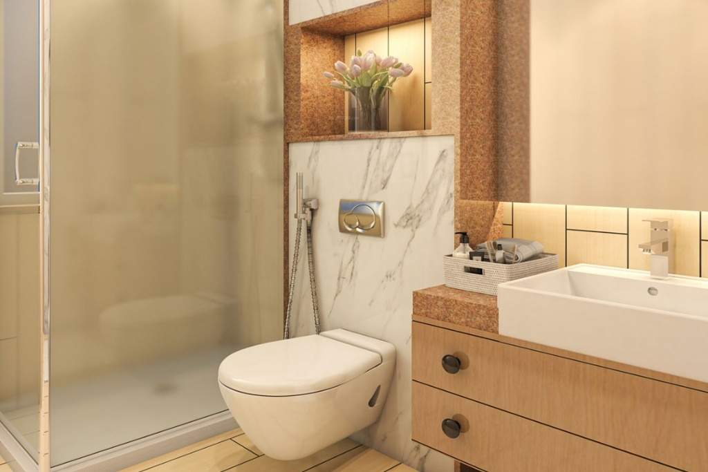 uchdpl veridia oakwood enclave Bathroom