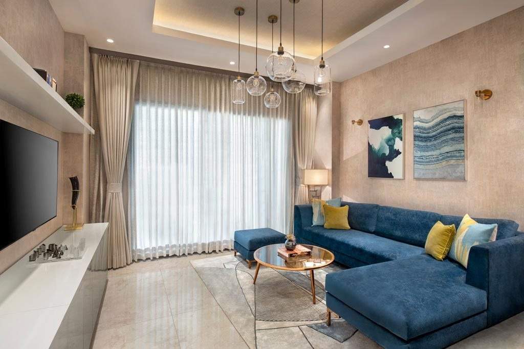 uchdpl veridia oakwood enclave Living Area