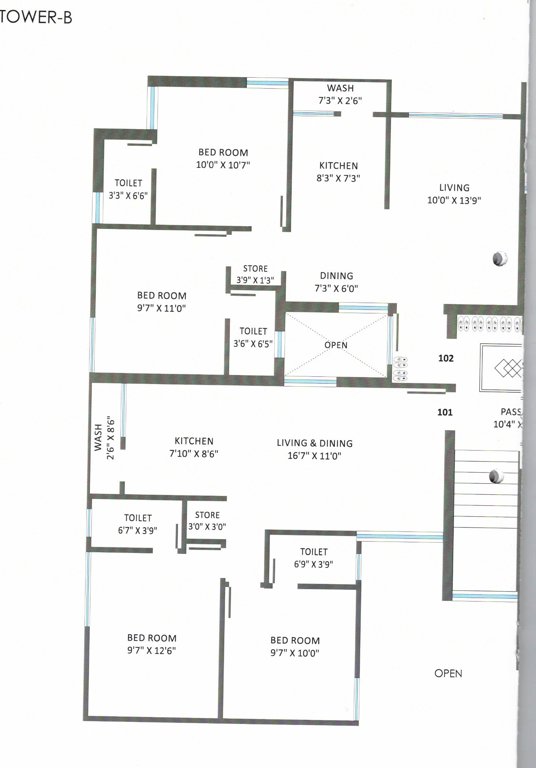  maruti parisar Layout Plan