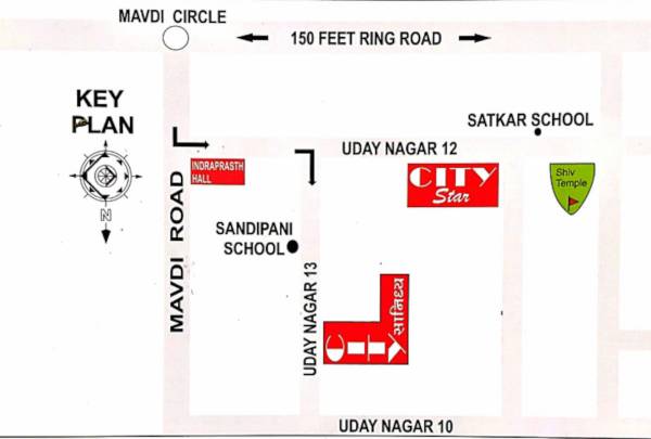  city-sanidhya Location Plan