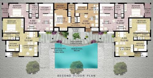  aldeia-siesta Aldeia Siesta Building A Cluster Plan for 1st Floor