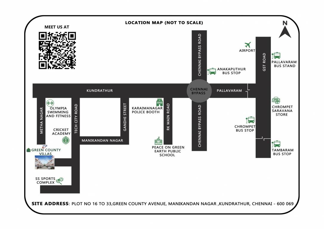  green county Location Plan